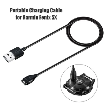 1 m USB Kabel za punjenje Punjač za Garmin Fenix 7 7S 7X6S 6X5 5S 5X Plus/Forerunner 935/Approach S60/5 Sapphire /Vivoactive 3
