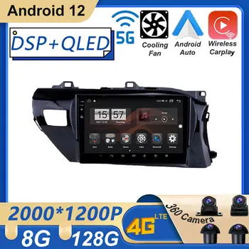 10,1-Inčni Android 12,0 Auto Radio GPS Player Za Toyota Hilux revo RHD 2015-2019 Auto Video Multimedija Navigacija Stereo Bez DVD