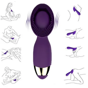 10 Brzina Stimulator Klitorisa Zube Vibracioni G-spot Bradavice, Klitoris je Lizati Igračka Masaža Vagine Vibrator Seks-Igračke za Parove Žene