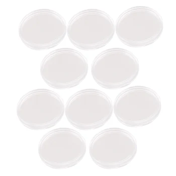 10 kom Male okrugle prozirne plastične kapsule za kovanice kutija 30 mm