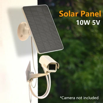 10 W Solarni Punjač 5 U USB Punjenje Prijenosni Monokristalni Solarni Paneli za Mali kućni Sustav Rasvjete/Vanjske Kamere