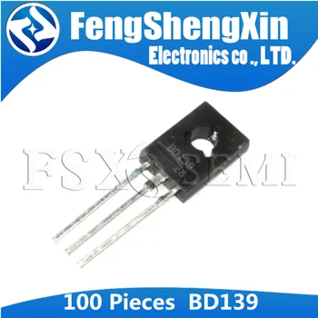 100 kom./lot BD139 TO-126 Audio power tranzistora