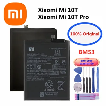 100% Originalni High-end 5000 mah BM53 Xiao mi Baterija Za Xiaomi Mi 10T 10T Pro Mobilni Mobile smartphone Izmjenjive Baterije