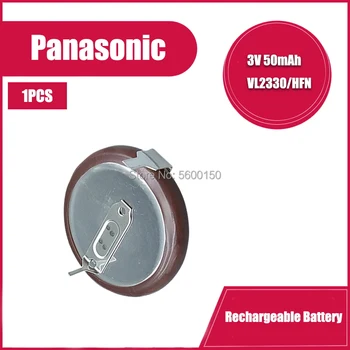 100% Originalni Panasonic VL2330 2330 Punjiva litij baterija novčić ćelija za ključ vozila dugme na 180 stupnjeva kontakti