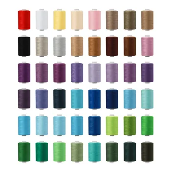 1000 metara boja kombinacija kućanski šivaći konac za ručno šivanje fino nit je tanka nit dvije teme 402 odjevne teme