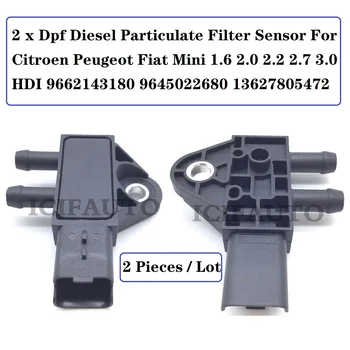 13627805472 Senzor dpf diesel goriva Dpf za Peugeot Citroen Fiat Mini 1,6 2,0 2,2 2,7 3,0 HDI 9662143180 9645022680