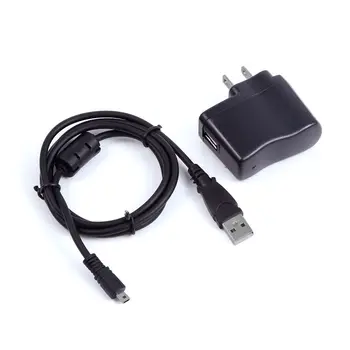 1A je USB-AC/DC Adapter Punjač Kabel Za fotoaparat Olympus VR-310 VR-320