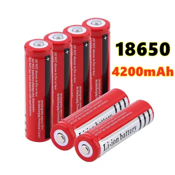 2-20 PCS 18650 Batterie 3,7 V 4200mAh wiederaufladbare Liionsbatterie für Led Taschenlampe Torch Batery Litio Batterie