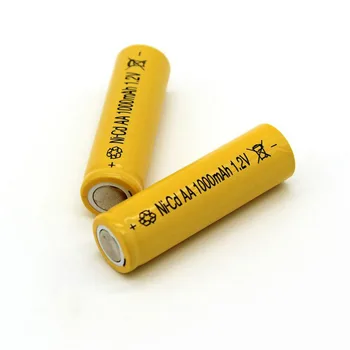 2016 Ni-Cd 1000 mah 1,2 AA baterija baterija baterija baterija Baterija Za led svjetiljke