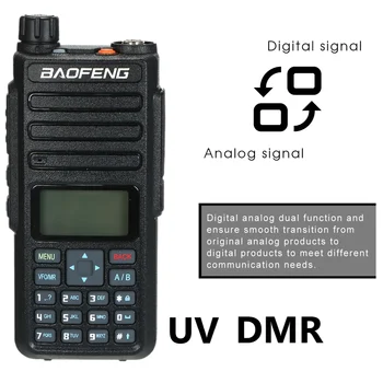 2022 novi двухчастотный radio Baofeng DMR 5 W high power za digitalni radio Baofeng DM1801 obostrano prijenosni radio
