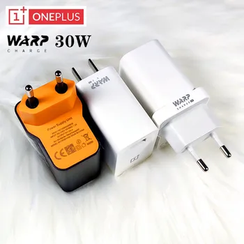 30 W Punjač Oneplus EU Originalni adapter za brzo punjenje Warp 1 M, 2 M USB Type C kabel Za oneplus 8 pro 7 7T Pro 6 6T