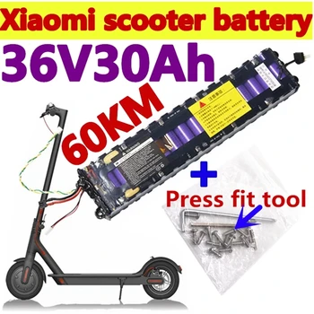 36 U 30Ah 18650 punjiva litij baterija 10S3P 250 W ~ 600 W, pogodan za specijalne baterije Xiaomi Mijia electric scooter m365