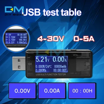 4-30 U Višenamjenski Detektor Zaštita za mobitel punjenje USB Test struje i napona USB Tester napona