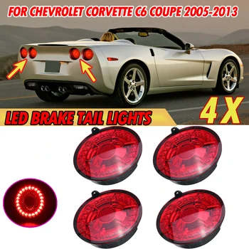 4 kom. Auto Led Stražnja Svjetla Stražnje Stop svjetlo Led Stop svjetlo svjetla Za Chevrolet Corvette C6 Coupe 2005-2013