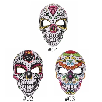 41QC Maska za Halloween Maskenbal-Odijela s Kostima, Fešte, Karnevali, Maska sa po cijeloj površini Lubanje, Maska za косплея 