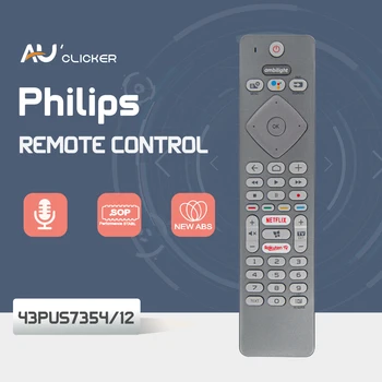 43PUS7354 /12 Voice daljinski upravljač Za tv Philips 7300 series 4K LED Android TV s Ambilight 3-treća strana glasovnim upravljanjem AI Google