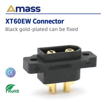 (5 KOM.) Crna позолоченная matica Amass XT60EW-M omogućuje učvrstiti pozlaćen konektor za avion promjera 3,5 mm