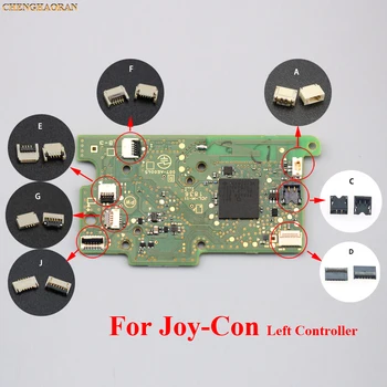 5 kom. Uvezene udubljenu tipku L R Gumb za Nintendo Switch LR Gumb NS Joy-con Joycon navigacijsku tipku Novi 3DS XL Priključak Terminala FPC