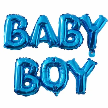 60*30 cm Baby Shower Zlatna Folija Baloni Ga Dječak Djevojčica Baby Shower Paul Otkriti Večernje Uređenje Isporuke