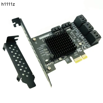 8 SATA Portova 3 PCI Express Kartica za proširenje PCI-E SATA Kontroler pci-e 1X za SATA kartice SATA3.0 6 GB Adapter Dodati na Karte za HDD SSD