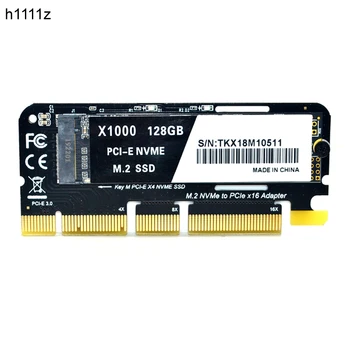 Adapter pci-e za M2 M. 2 Adapter NVME SSD M2 M. 2 PCIE Adapter PCIE3.0 X16 Riser Card M Ključ za PCI Express 3,0x4 2230-2280 M2 SSD