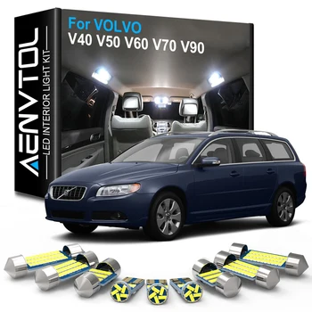 AENVTOL Canbus Za Volvo V40 V50 V60 V70 V90 1997 1999 2001 2005 2008 2011 2012 2013 2014 2019 2020 dodatna Oprema Led Svjetla za prostor