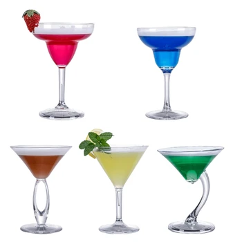 Akrilni Materijal Staklene Čaše Za Martini Prozirne Koktel Čaše Večernje Šalice, Čaše Za Martini Čaše Za Koktel Čaše Za Piće