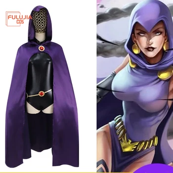 Anime Porijeklo Vrana Mladi Titans Super heroj cosplay odijelo