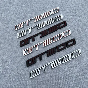 Auto 3D Metalne Riječi Slova Pločica S Imenom Znak Simbol Naljepnice Naljepnica Za Ford Mustang GT SHELBY GT350 GT500 Pribor S Logotipom
