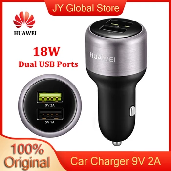 Auto Punjač HUAWEI Supercharge 9V 2A QuickCharge s dva Izlaza luke Za Huawei P20 P30 P10 P9 Plus Mate 30 20 10 9 8 Pro Lite