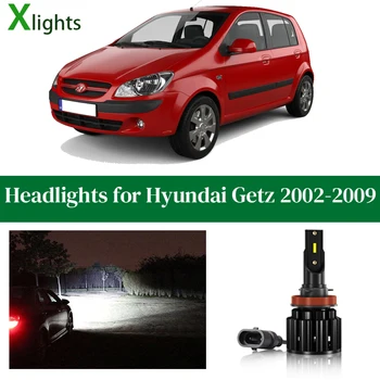 Auto Žarulja Za Hyundai GETZ 2002 2003 2004 2005 2006 2007 2008 2009 Led Žarulje Bliskog i Dalekog Svjetla Žarulja Auto Pribor