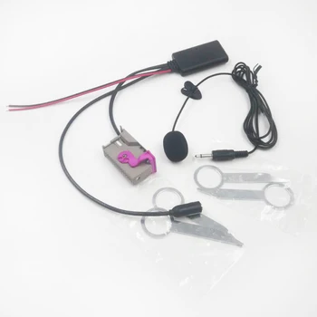 Biurlink 300 cm RNS-E Navigacija Plus Stereo Bluetooth Audio Ulaz za Mikrofon Hands-free Kit za Audi RNS-E Glavna Jedinica 32Pin Priključak