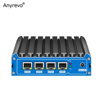 Blaga router Mini-PC Intel Celeron J4125 Quad 4x LAN 2,5 G Mrežna kartica Fiewall Uređaj pfSense OPNsense ROS VPN poslužitelj