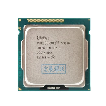 Core i7-3770 I7 3770 PROCESOR 3,4 Ghz, 8 M 77 W 22 nm Quad core procesor Socket 1155 Stolni procesor