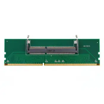 DDR3 Laptop SODIMM za stolno računalo DIMM Adapter ram memorije, Kartica za Proširenje Memorijska Utora memorije RAČUNALA 204-Pinski Sučelje