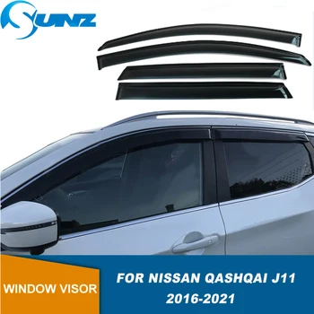 Deflektor Strani Prozora Za Nissan Qashqai J11 2016 2017 2018 2019 2020 2021 Auto Prozorski Otvor Vizira Vizir za Zaštitu Od Sunca i Kiše Pribor