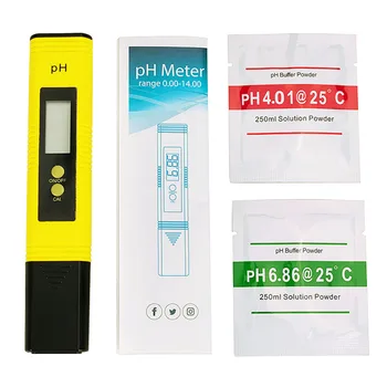 Digitalni LCD-PH-metar Pen Tester Točnosti 0,01 Akvarij Bazen Voda Vino Urin Automatska Kalibracija PH-Metre za Tlo Vode