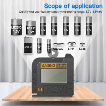 Digitalni Tester baterija ANENG 168Max Test Kapaciteta Litij baterija Višefunkcijski Zaslon napajanje Provjera Preciznu Kapacitet Baterije