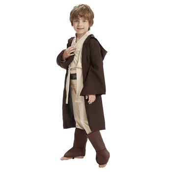 Dijete Djeca Zvijezda Jedi Knight Cosplay Odijelo Obi Van Кеноби Uniforma Odijelo No, Yoda Skywalker Ogrtač S Kapuljačom Plašt Odjeću