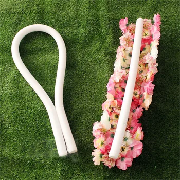 DIY pjena bend vjenčanje cvjetnih aranžmana baza cilindrična bijeli štapić čvrste cijele zavjese cvijet loptu spužva cvijet zid rekvizite
