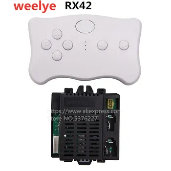 Dječji električni autić Weelye RX42 s Bluetooth daljinskim upravljačem, kontroler sa značajkom gladak pokretanja 2.4 G bluetooth transmitt