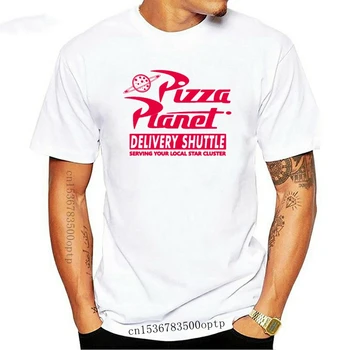 Dostava Pizza Planet Shuttle t-Shirt Black Хлопковая Muška S 4Xl Dobavljač iz SAD-a