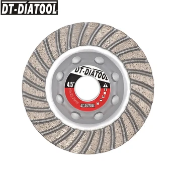 DT-DIATOOL 1 kom Diamond Сегментированный Turbo Рядок Šalice Brusni Diskovi za Beton, Cigle, Čvrstog Kamena Promjera 115 mm/4,5 cm
