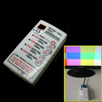 DYKB Prijenosni Generator Signala na VGA ili SVGA/XGA 60 Hz TV-a na PC LCD CRT Zaslon Monitora Tester USB Kabel VGA ili SVGA XGA