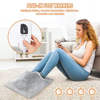 Električna spojka za noge sa 6 nivoa temperature i zaštitom od pregrijavanja s automatskim isključivanjem, Udoban topliji za noge s grijanom nogu