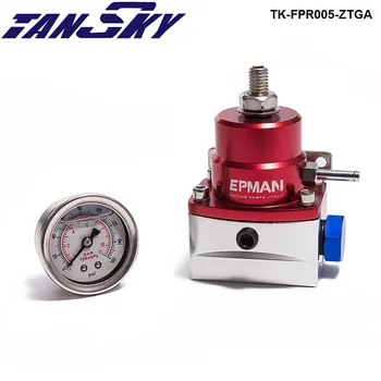 EPMAN Aluminijski Podesivi Regulator tlaka goriva AN6 W 1/8 NPT (s манометром/bez) Za FORD MONDEO TDCi TK-FPR005-ZTGA