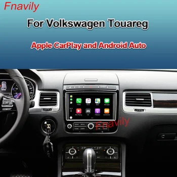 Fnavily OEM Promjene Bežični CarPlay Za VW Volkswagen Touareg Apple CarPlay i Android Auto Retrofit Kit 2010-