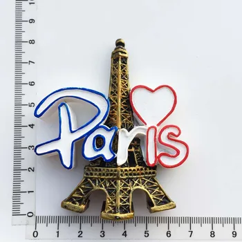 Francuska pariz prijava znamenitosti atrakcija arhitektura putovanja suvenir magnet naljepnice na hladnjak