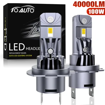 H7 Moćna LED Svjetiljka za Maglu Mini Bežična 40000LM 6500 K CSP za Automobilskih Farova Auto Dioda Žarulje H7 Turbo Led Auto-12
