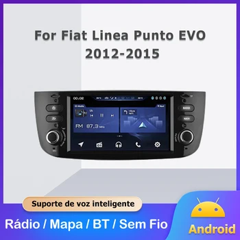 JMANCE Za Fiat Linea Punto EVO 2012 2013 2014 2015 Grande Linea 2007-2012 Auto Radio Stereo GPS Navigacija Multimedijski player